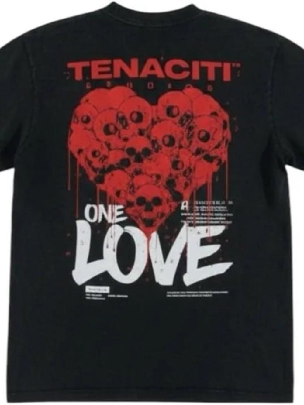 Tenaciti One Love Tee Black
